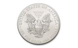 2021 $1 1-oz American Silver Eagle BU Best Wishes Card