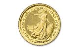 2021 Great Britain £10 1/10th-oz Gold Britannia BU