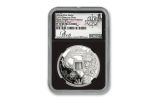 2020 China 1-oz Silver Azure Dragon Vault Protector Proof NGC PF70UC First Day of Issue/Song Signature