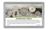 1943 WWII Operation Torch 5-pc Tribute Set w/ North African Note