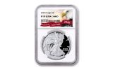 2020-S $1 1-oz Silver Eagle NGC PF70UC w/Red Banner Label 