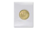 2021 Canada ¼ oz Gold Maple Leaf $10 Coin GEM BU Mint Sealed 