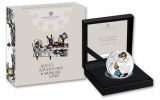 Great Britain 2021 £2 1-oz Silver Alice's Adventures in Wonderland Colorized Proof