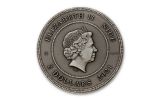 2021 Niue 2 oz Silver Mosaic Salvador Dali $2 Coin HR Antiqued OGP