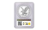 2021-S $1 1-oz Silver Eagle Type 2 Proof PCGS PR69 DCAM First Strike w/Flag Label