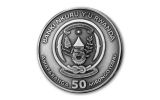 2021 Rwanda 50 Francs 1-oz Silver Nautical Sedov High Relief Antiqued Gem BU