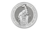 Great Britain 2022 £10 10-oz Silver Queens Beast Greyhound of Richmound Brilliant Uncirculated