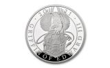 GB 2021 £10 10-oz Silver Queens Beast Griffin of Edward III NGC PF69UC FS 