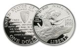 1991-1995-W $1 WWII SILVER COMMEM PRF