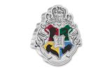 2021 Niue Harry Potter Hogwarts Crest Shaped 1 oz Colorized Proof Silver $2 Coin GEM Proof OGP