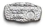 Scottsdale Mint 1 Kilo Silver Tombstone Nugget Bar with Bag