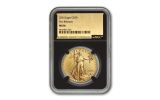 2024 $50 1 oz American Gold Eagle NGC MS70 First Releases Exclusive Gold Foil Label Black Core