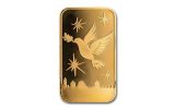 Israel 1/2oz Gold Dove of Peace Bar 