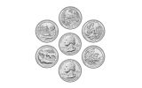 2017 America The Beautiful Quarter Circulating Coin Set