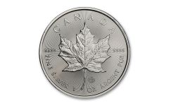 2020 Canada $5 1-oz Silver Maple Leaf Gem BU