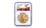 2023-W $50 1oz Burnished Gold Eagle NGC MS70 First Releases Exclusive Eagle Label