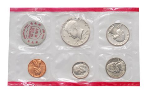 1972 United States US Mint Uncirculated 11 Coin Set SKU1379 