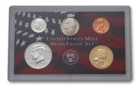 2001 S US Silver Proof Commemorative Set