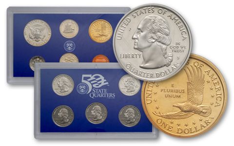 2004 Silver Proof Set with original packaging and COA 