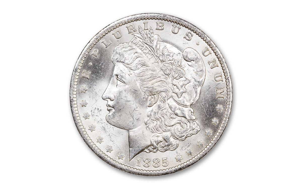1885-O Morgan Silver Dollar BU