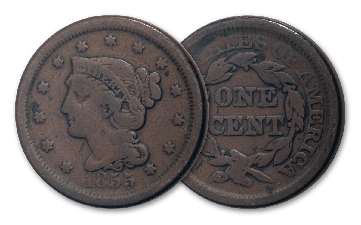 1818-1857 Large Cent Very Good-Fine