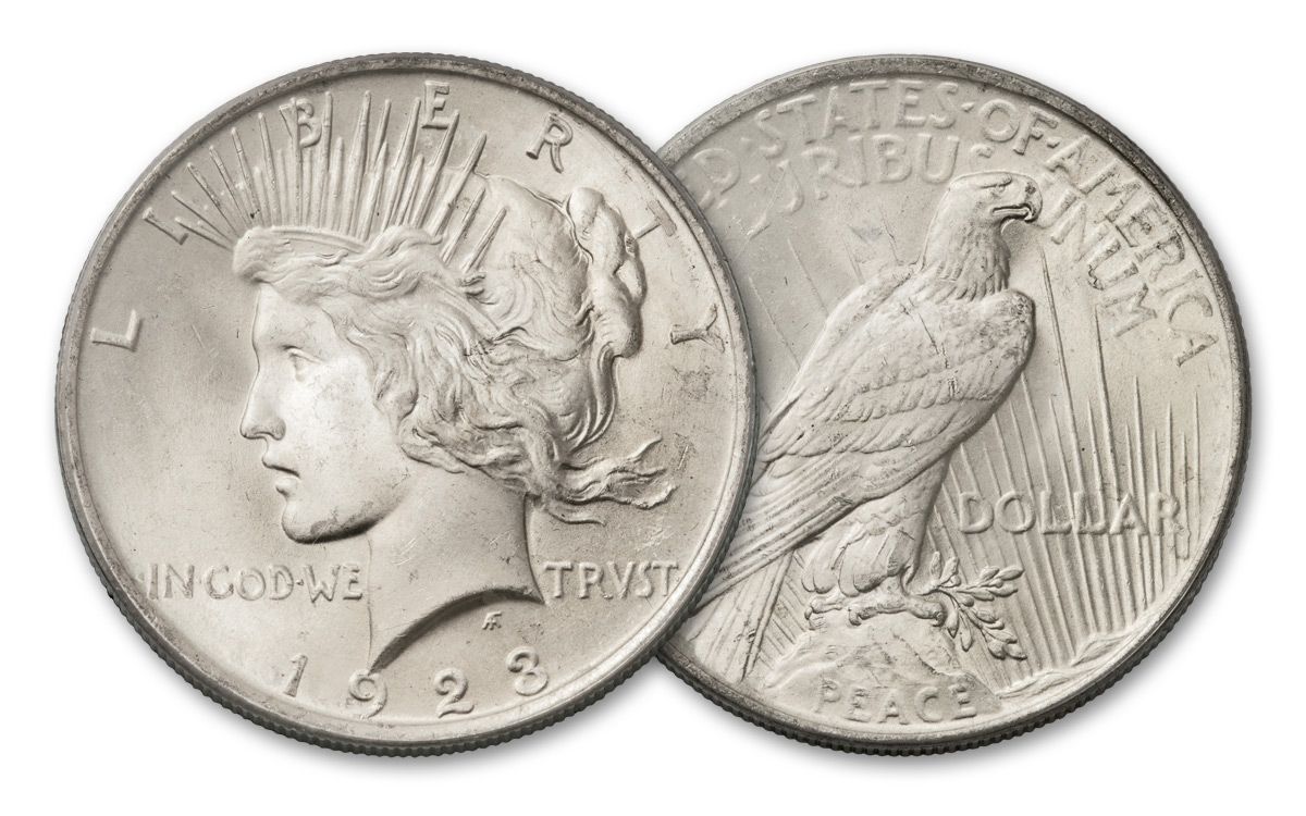 Details about   1923-P GEM BU UNC Peace Dollar Superb Silver US Coin $1.00 ! 