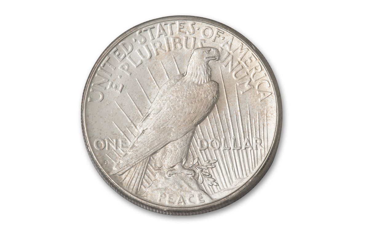 1922-S Peace Silver Dollar Circulated San Francisco Mint 