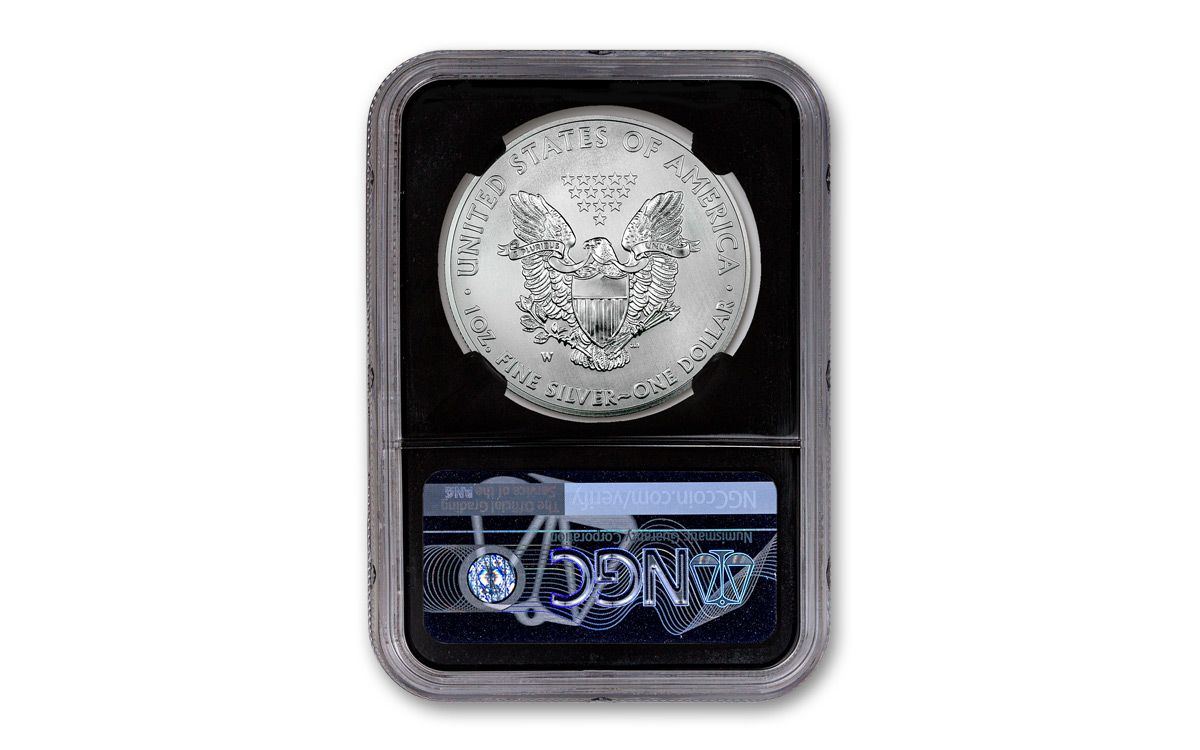 2019 1oz Silver Eagle NGC MS69 Eagle Core Early Releases 