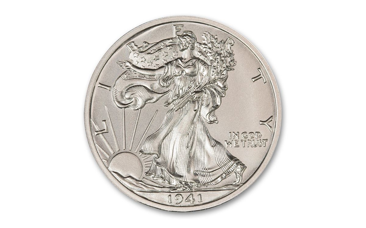 2-oz Silver American Coin Treasures Walking Liberty Half Dollar