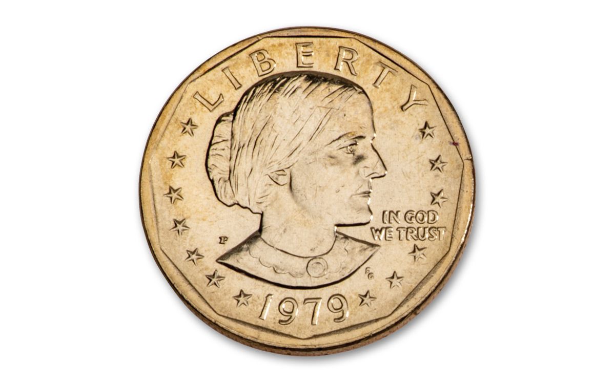 1979-PDS Susan B. Anthony Dollar 3-pc Mint Mark Set BU
