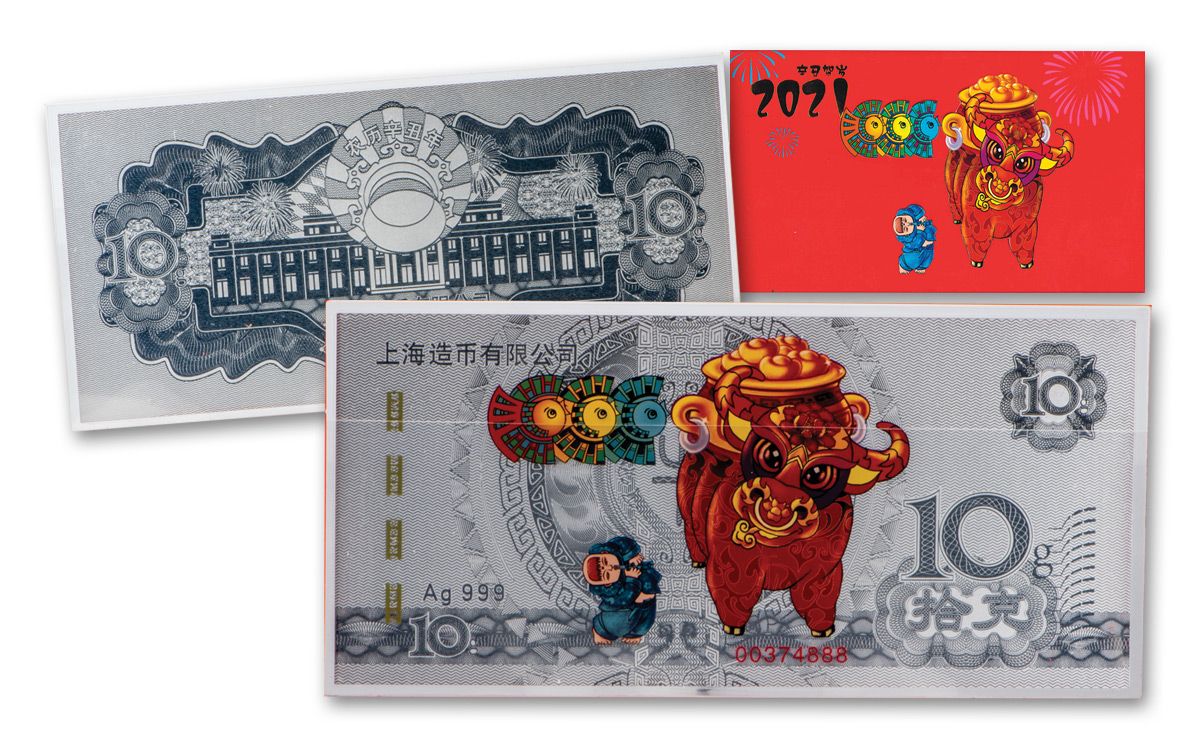 Official Chinese New Year Lucky Dollar Money: Real 1.0 USD with Remova –  Holiday Dollars