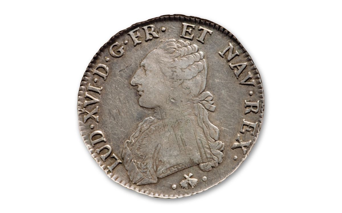 1779–1790 France Ecu Silver VF | GovMint.com