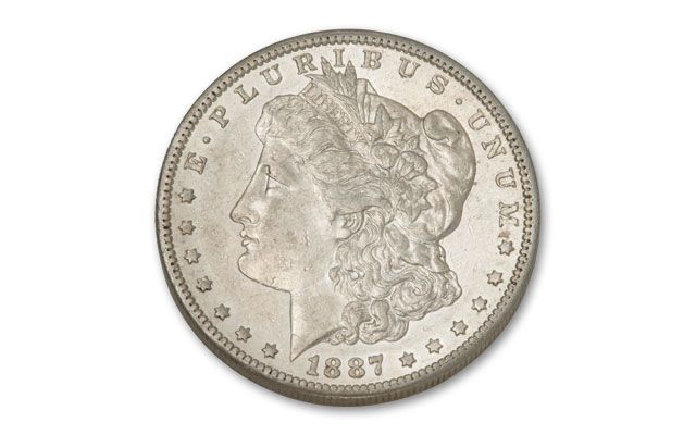 1887-S Morgan Silver Dollar | GovMint.com