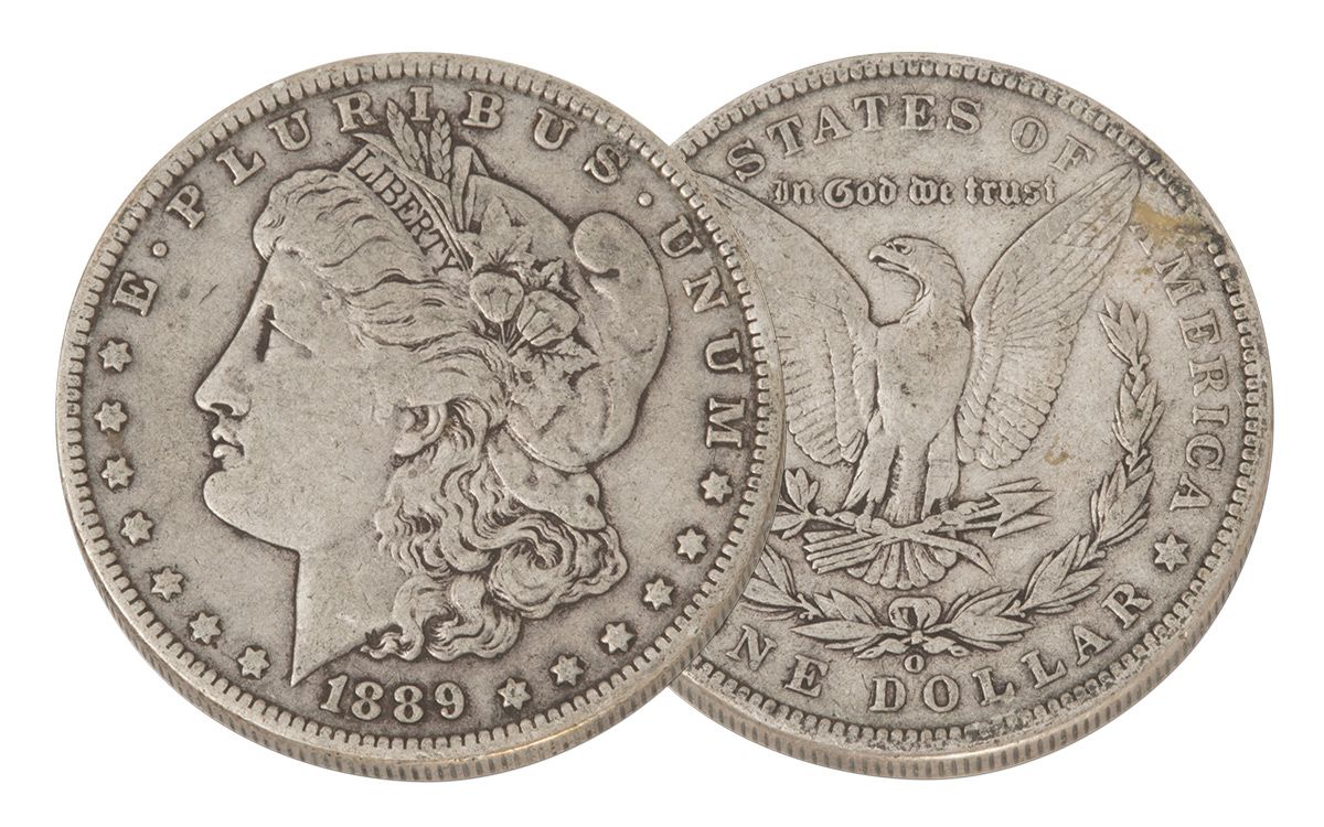 1889-O Morgan Silver Dollar VF | GovMint.com