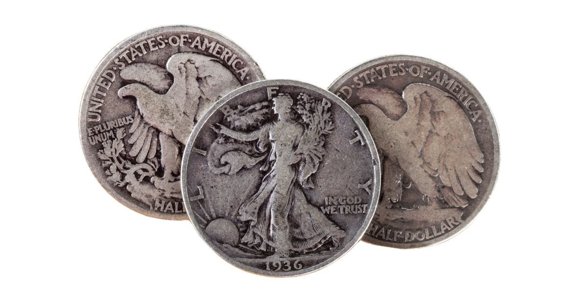 1934 Walking Liberty Half Dollar