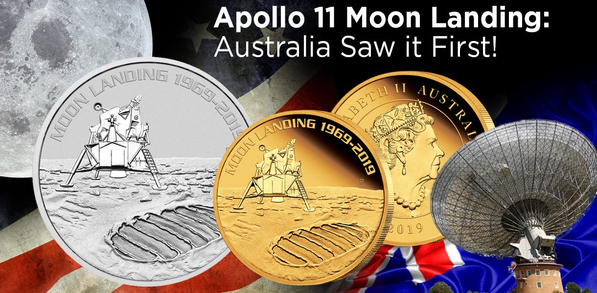 Australian apollo 11 coin