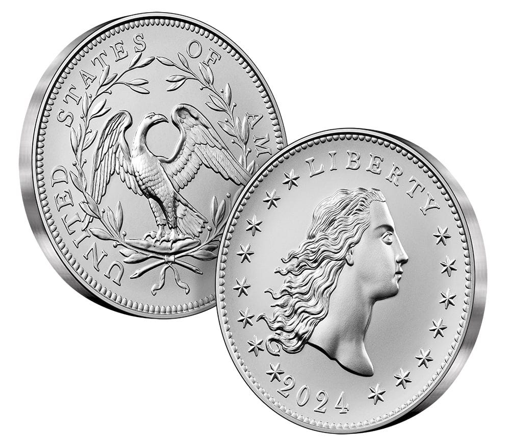230th Anniversary Flowing Hair Coins