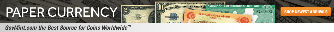 Paper Currency Category Banner