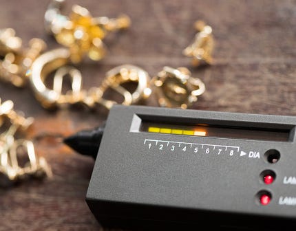 Counterfeit Fake Gold Tester