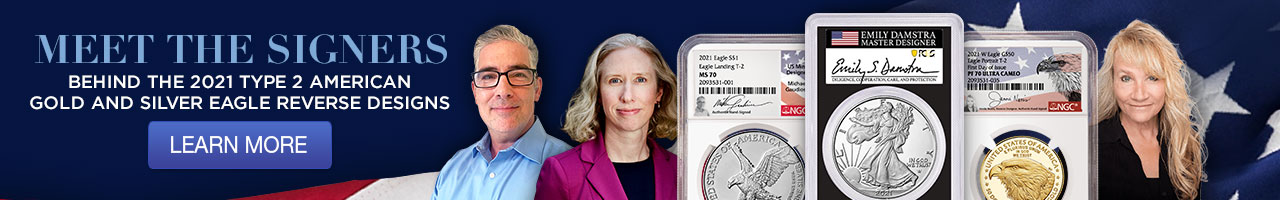 Meet the signers behind the 2021 type 2 american gold and silver eagle reverse designs