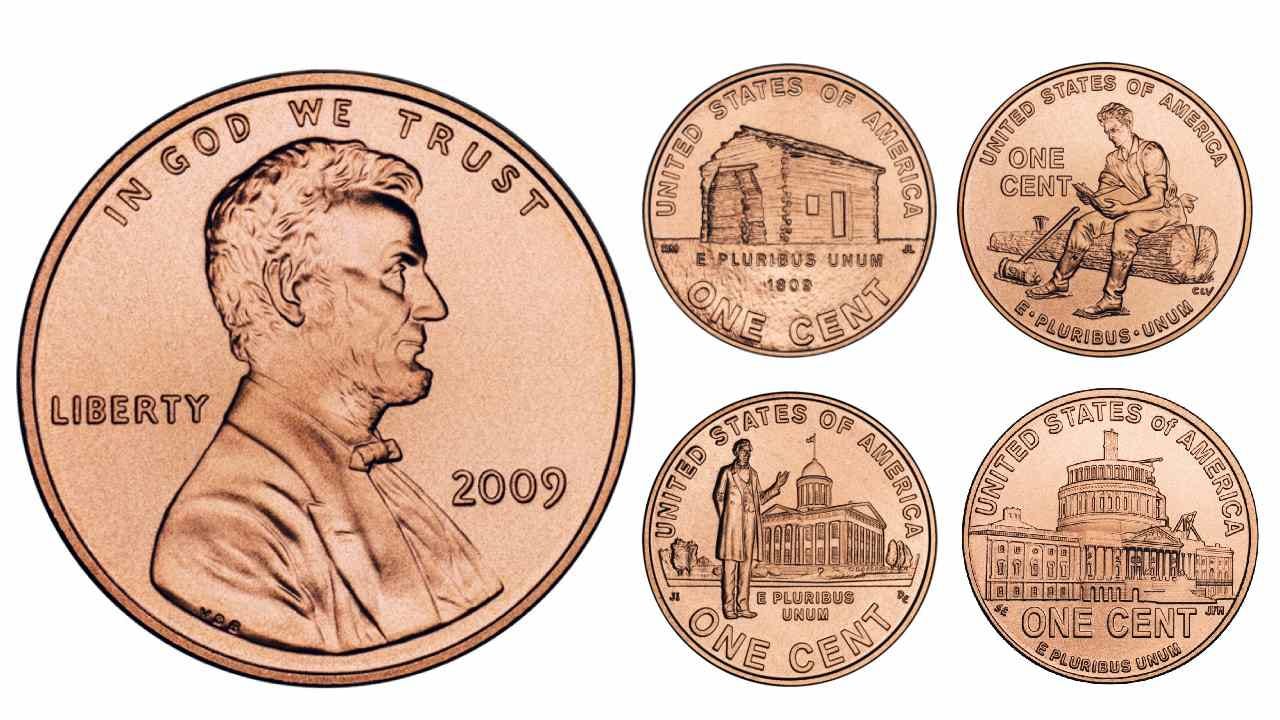 Lincoln Bicentennial One Cent Coins