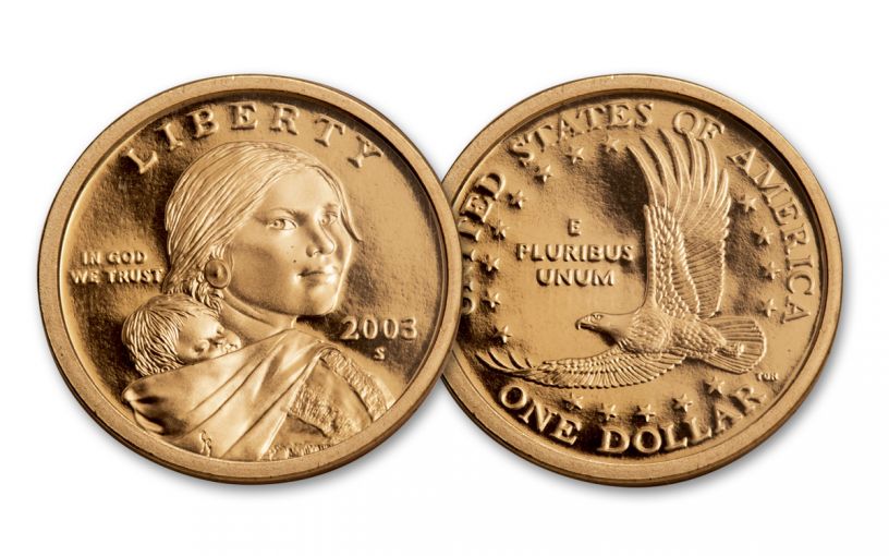 Sacagawea Gold Dollar Coin