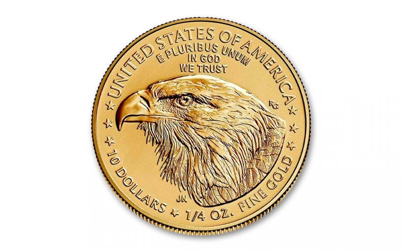 $10 1/4-oz Gold American Eagle Coin US Mint