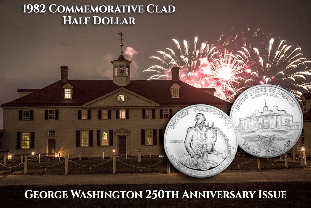 1982 Commemorative Clad Half Dollar