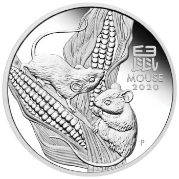  Perth Mint’s Year of the Rat coin in silver
