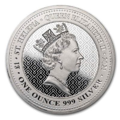 Silver Queen's Virtures Victory Obverse