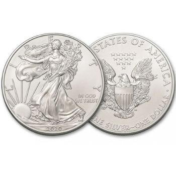 American Silver Eagle Obverse and Reverse Type-1