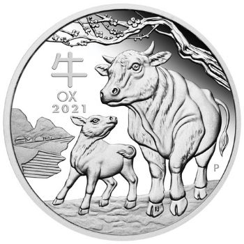 Perth Mint Year of the Ox Silver Coin